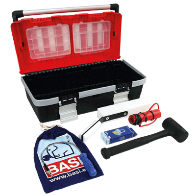 Koffer: Grundausstattung Öffnungstechnik