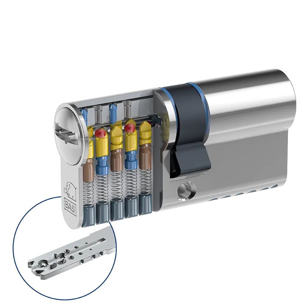 K10 Profilzylinder und Schlüsselprofil
