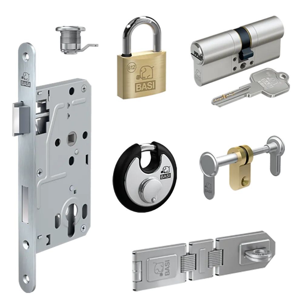Profilzylinder, Riegel & Schlösser - Sortiment